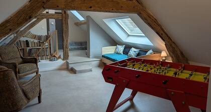 Maison familiale au bord de la Loire Ă Sigloy pour 6 personnes