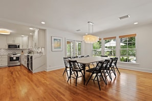 Dining - New! Stylishly Renovated Home with Heated Pool | Easy Walk to St. Simons Village Charm (Saint Simons Island)