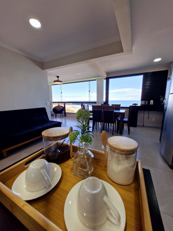 Living area - "Welcome to Rio Vista Mar Barra da Tijuca apartment,"one minute from the beach" (Barra da Tijuca Rio de Janeiro)