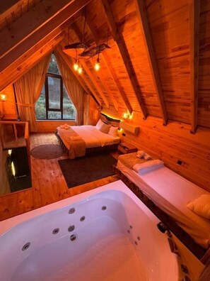 Comfort Bungalow, Balcony, River View | Free WiFi - Özdn Bungalov (Camlihemsin)