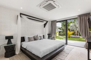 5 bedrooms, desk, iron/ironing board, free WiFi - Luxury 5‑bed villa in Mae Nam with pool, spa, gym, cinema & garden near golf and beaches. (Koh Samui)