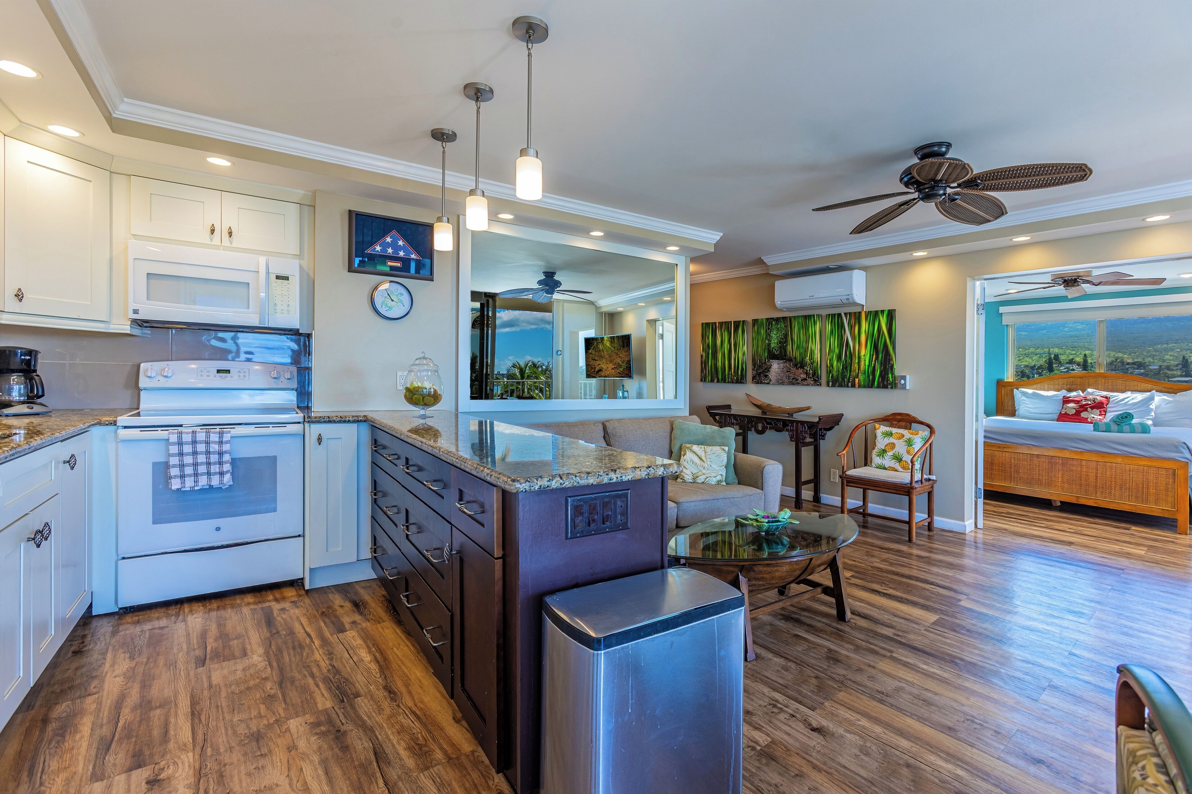 Hale Pau Hana #707 Ocean Front, Central AC, Oceanfront Complex
