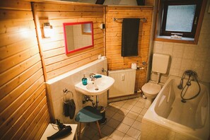Hair dryer, towels, soap, toilet paper - Cozy studio with a great view (Bingen am Rhein)
