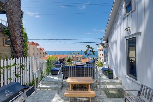 Walk to La Jolla Cove: Dtwn Cottage w/ Ocean View!