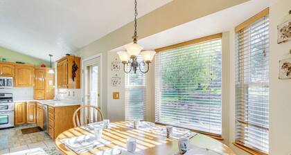 5 Mi to Downtown Logan: Scenic Retreat w/ Patio