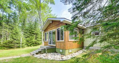 Dock & Fire Pit: Lakefront Cottage in Gould City!