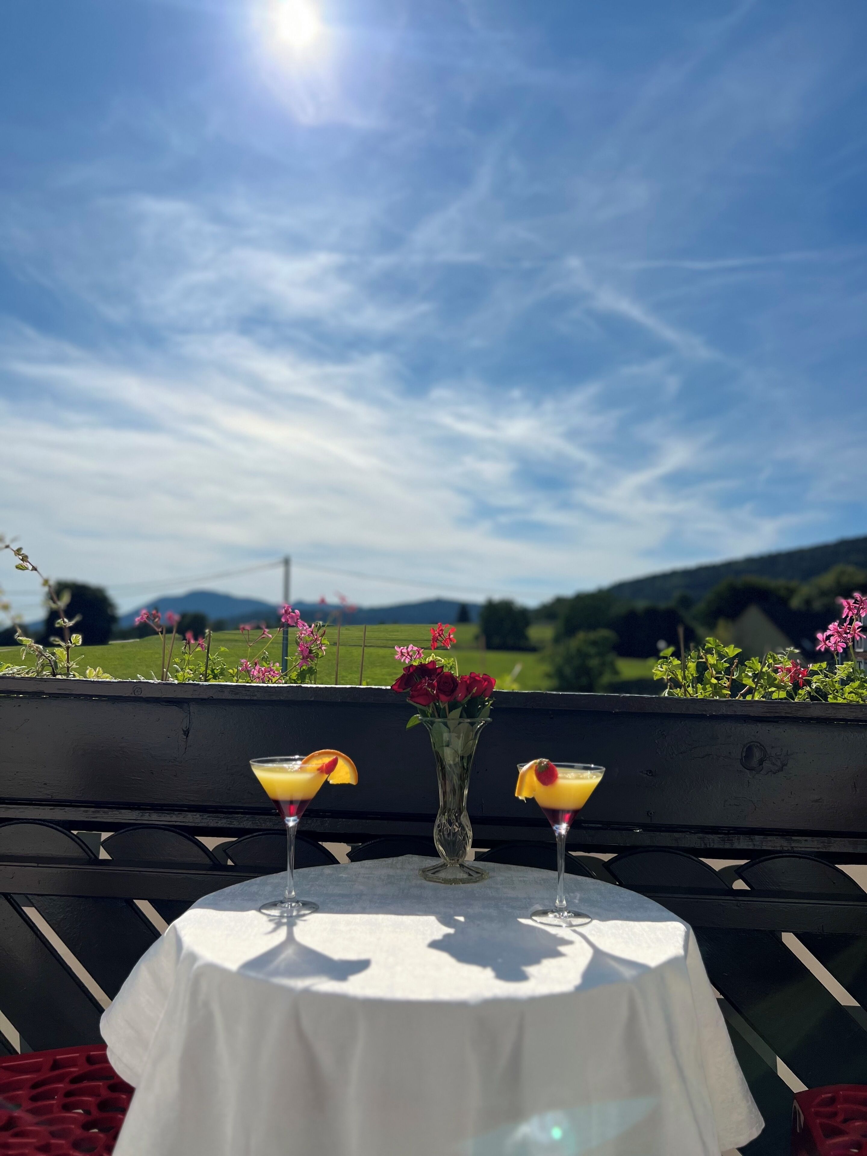 Deluxe Double Room, Balcony, Mountain View | In-room safe, desk, laptop workspace