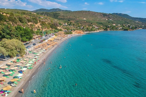 Apartment | 1 bedroom, Internet - Seaview Getaway With Pool Panoramic Views (Kalamata)