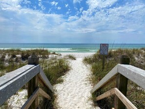 Beach nearby