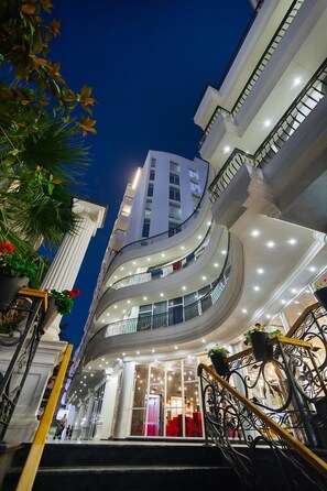 Façade de l’hébergement