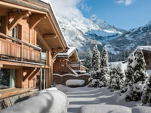 Luxury Chalet, 4 Bedrooms, Mountain View | Terrace/patio