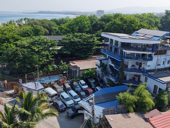 Voorkant van accommodatie