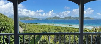 Blue Pearl Villa in St. John USVI, private, gated, 6 bed, 2 bath, private pool.