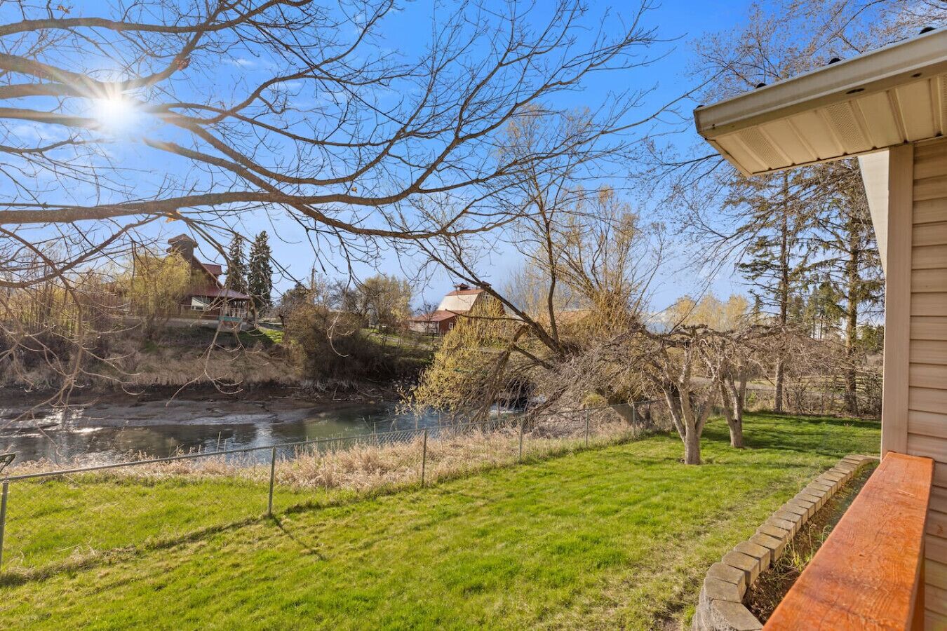 Enceinte de l’hébergement