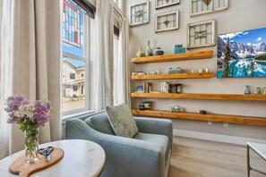 Smart TV, fireplace, books, offices - Decked Out | Sunset Views, Fire Pit & Fenced Yard (Fort Collins)