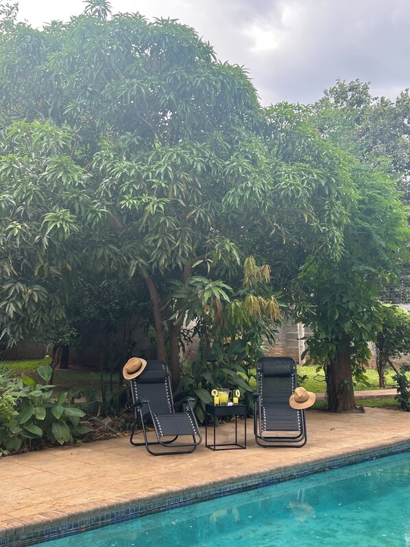 Alberca al aire libre 