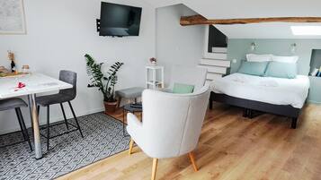 1 quarto, Wi-Fi, roupa de cama