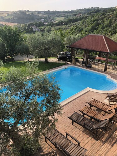 Villa surrounded by nature, ideally for a relaxing vacation