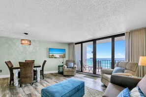 Smart TV - ⛵Beachfront and Pool Views-Fab Amenities-Edgewater 2-608⛵ (Panama City Beach)