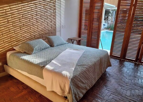 1 bedroom, free WiFi, bed sheets - Casa Tangara - In the heart of Barichara (Barichara)