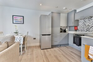 Apartment | Private kitchen - Pet-friendly Coastal Apartment in Filey, No Deposit (Filey)