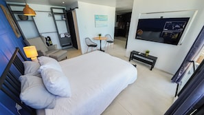Desk, iron/ironing board, free WiFi, bed sheets