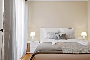 2 bedrooms, iron/ironing board, travel crib, free WiFi