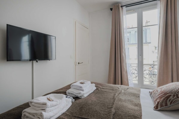 Appartement | 1 chambre, espace de travail pour ordinateur portable