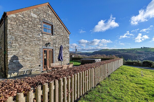 Cottage | Exterior - Cottage on Cardigan Bay With Hot Tub (Talybont)