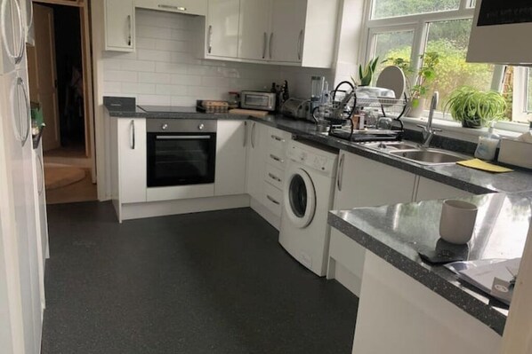 Microwave, oven, stovetop