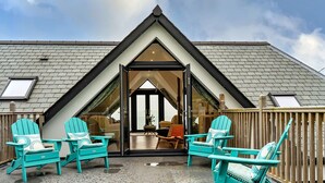 House | Balcony - Beach House Overlooking Mount's Bay, No Deposit (Penzance)