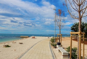 Appartamento, 1 camera da letto, terrazzo | Spiaggia