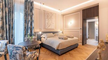 ACQUAMARINA SUITE | 1 Schlafzimmer, hochwertige Bettwaren, Daunenbettdecken