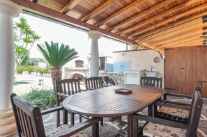 Vila, 3 quartos, acessível, para fumantes | Terraço/pátio