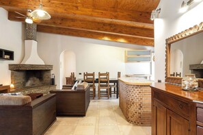 Villa, 3 camere da letto, accessibile ai disabili, fumatori | Sala da pranzo