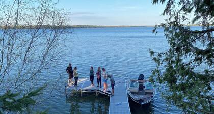 Beautiful home on Kabekona Lake near Walker, MN! Features 2 master suites!