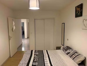 2 chambres, Wi-Fi, literie fournie