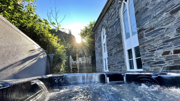 Maison | Bain à remous extérieur