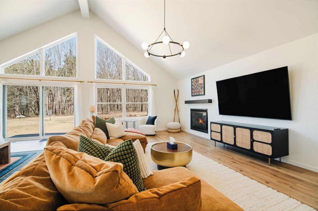 Televisor intel·ligent i llar de foc 