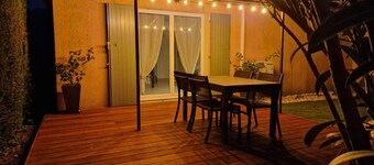 Air-conditioned house with pool, Le Laurier du Golf