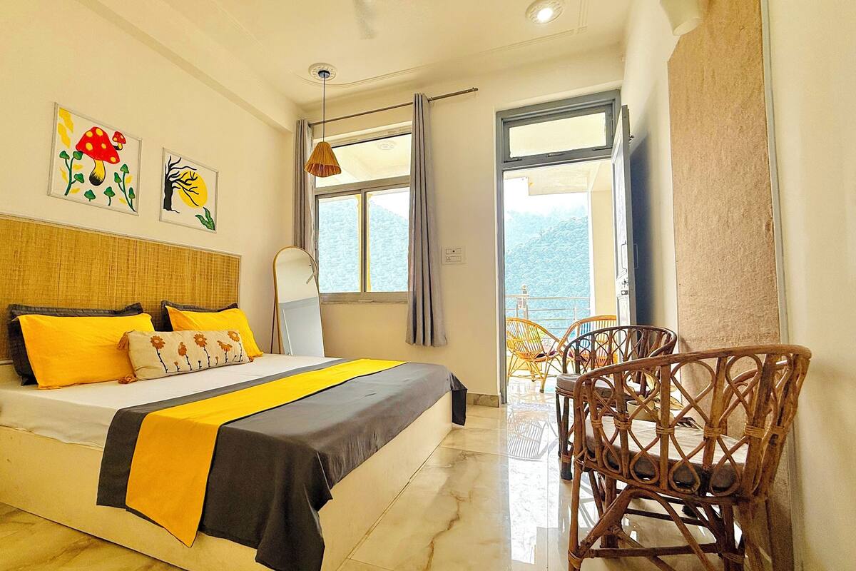 Deluxe Double or Twin Room, 1 Queen Bed, Balcony, Mountain View | View from room