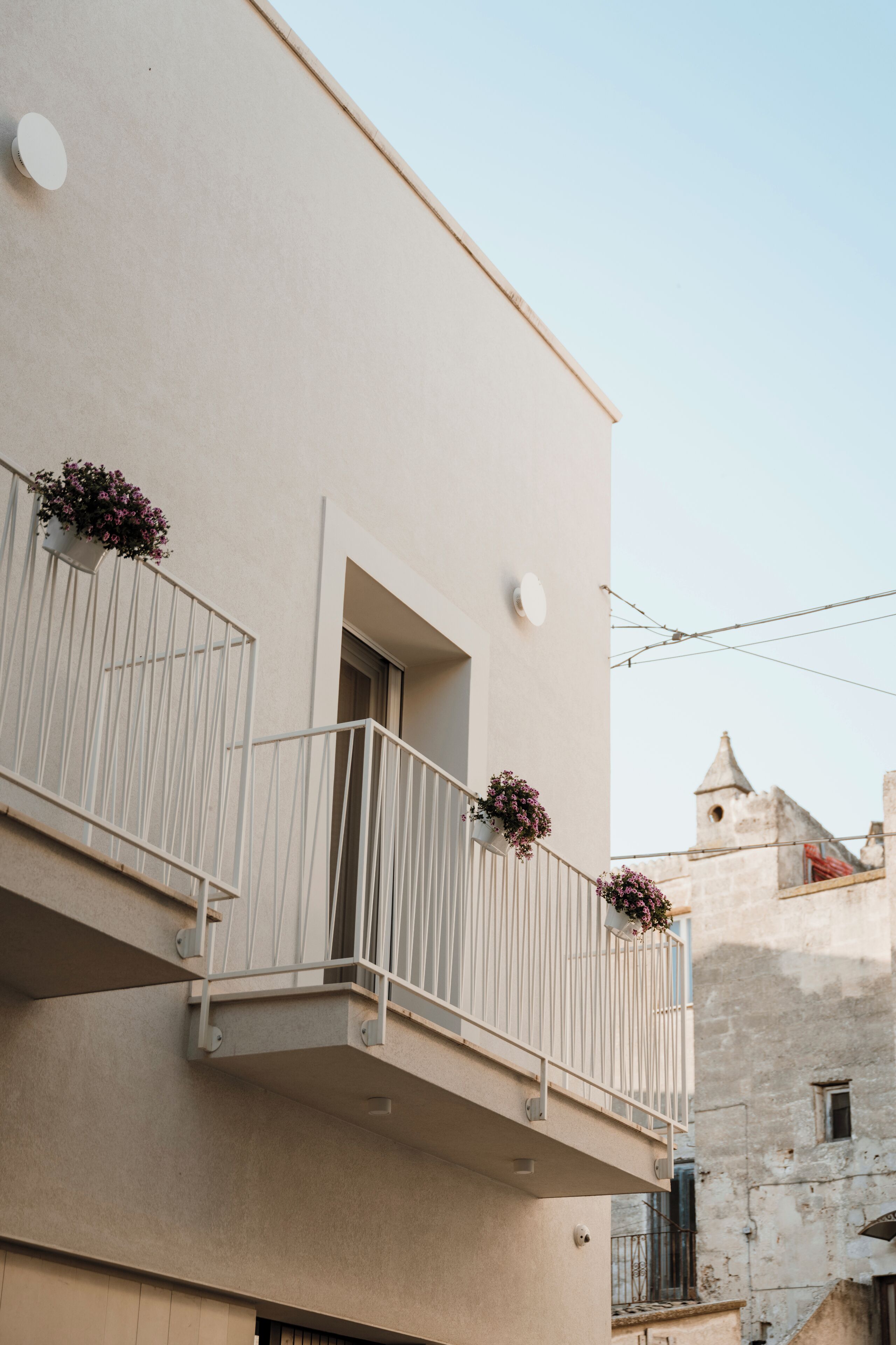 Facciata della struttura