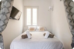 3 chambres, fer et planche Ă repasser, Wi-Fi, draps fournis
