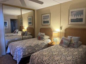 2 bedrooms, iron/ironing board, travel crib, free WiFi