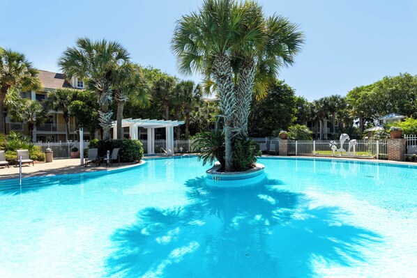 Außenpool, beheizter Pool