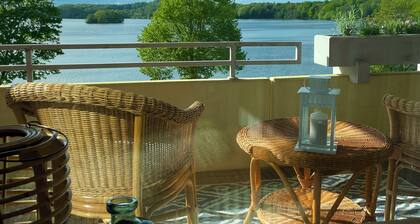 Heimathafen Dieksee mit Panoramablick direkt am Dieksee!