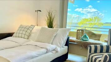 1 Schlafzimmer, kostenloses WLAN, Bettwäsche