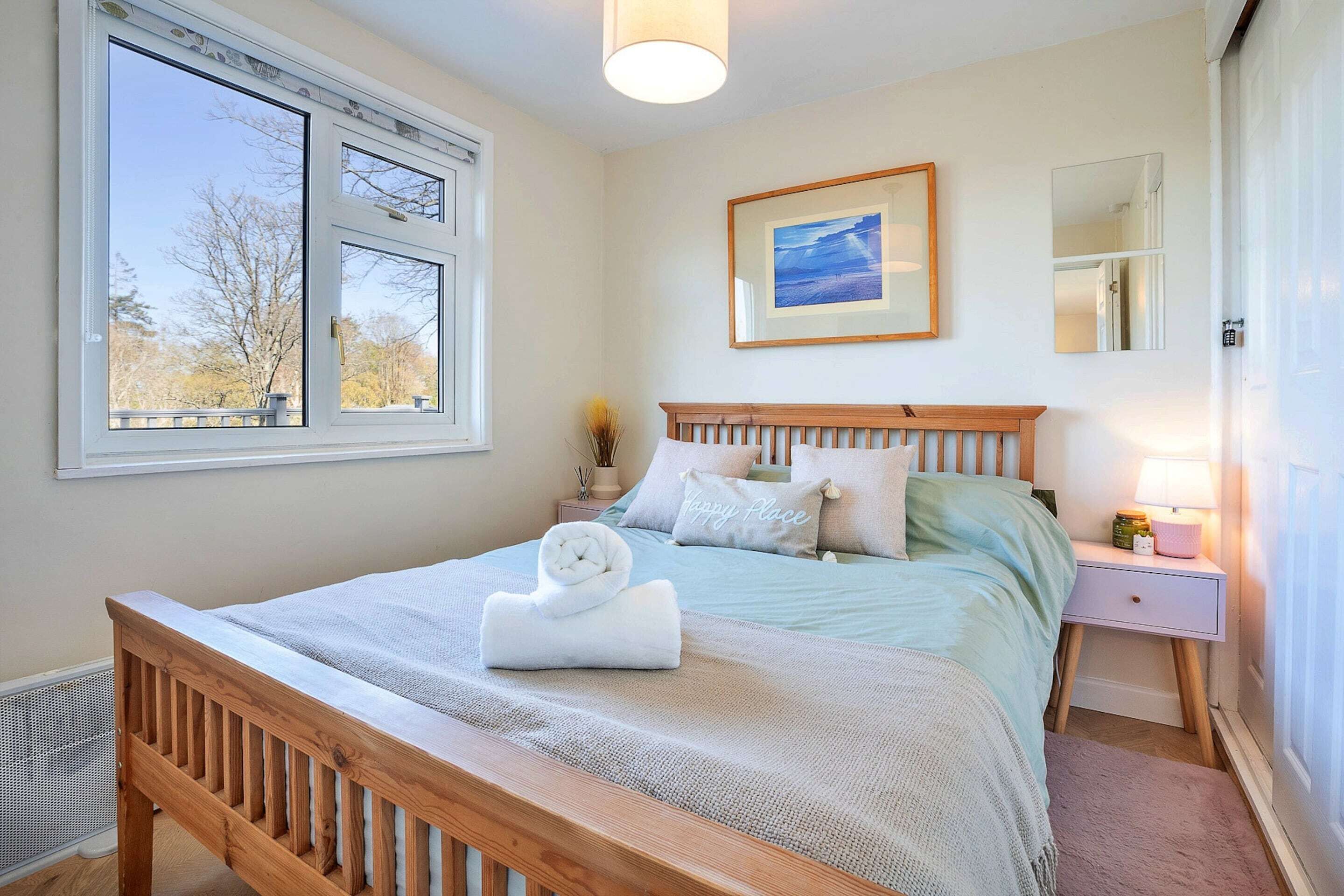 2 bedrooms, iron/ironing board