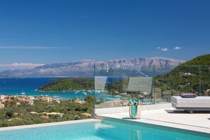Executive Suite, Private Pool, Sea View | Terrace/patio - Pothos Villas (Lefkada)