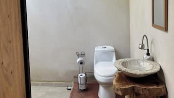 Towels, soap, toilet paper